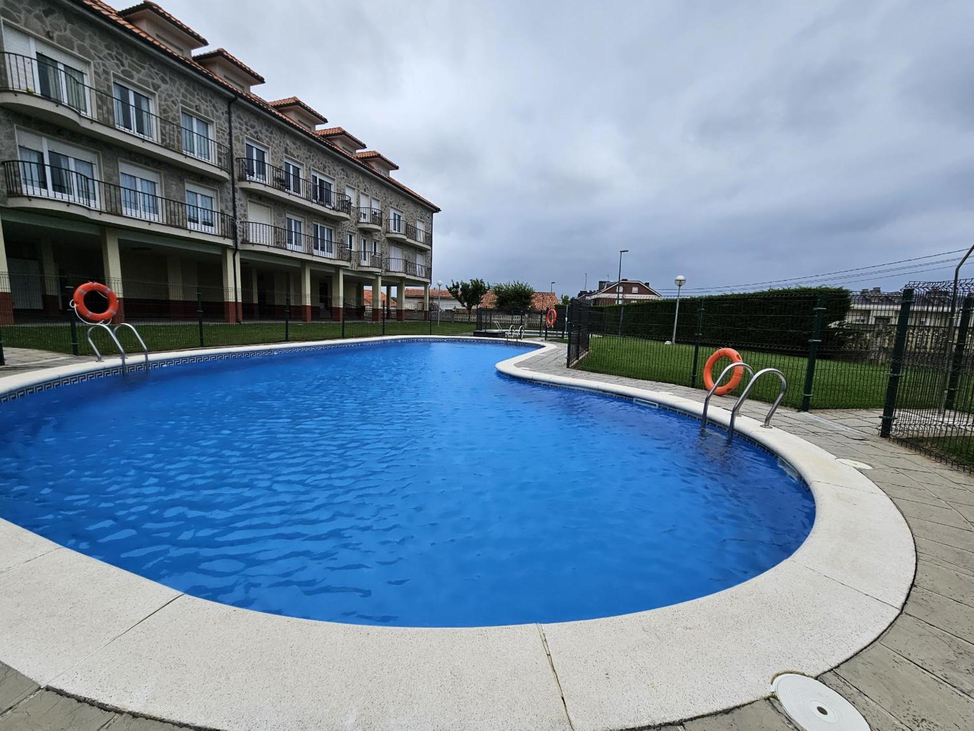 C12A01 Coqueto Apartamento Con Piscina Y Garaje スアンセス エクステリア 写真